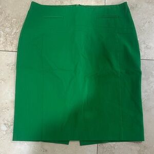 Express Vibrant Green Pencil Skirt
